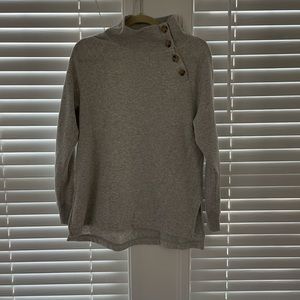 EUC (worn once) J. Crew Factory tunic length sweatshirt